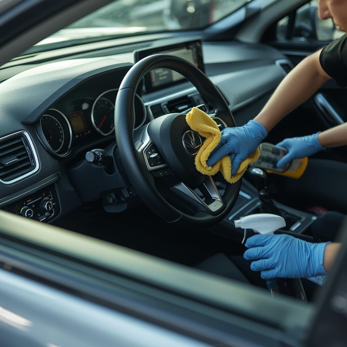 Professional paint wipe-down and surface care at Squezlaxsyxar